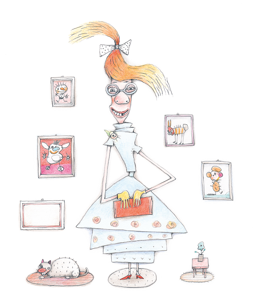 Ilustração do livro LISTAS FABULOSAS